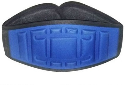 Rakso Weight lifting Gym Belt Back Support For Men and Women BLUE NYLON Weight Lifting Belt