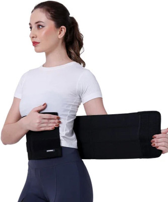 SELVA Postpartum Maternity Belly Band Back & Abdomen Support Abdominal Belt(Black)