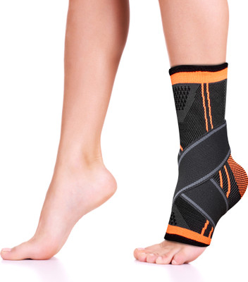 Springbok ANKLE BRACE COMPRESSION SLEEVE Ankle Support(Black)