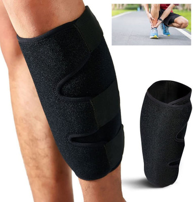 Digitalduniya 1psc-Calf support for men pain relief Leg Wrap Calf Brace Compression,(1pcs), Knee Support(Black)
