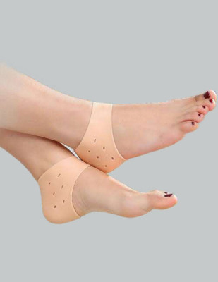 Events Framer A1-Silicone Gel Heel Socks for Swelling and Pain Relief-A21 Heel Support(Beige)