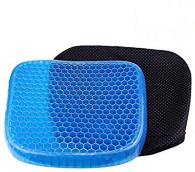 Rabadiya Creation Soft Breathable Honeycomb Rubber Gel Flex Silicon Back Support Seat Sitter Supporter