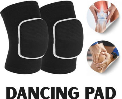NV COLLECTION GlideGuard Knee Protectors for Expressive Moves Knee Support(Black)