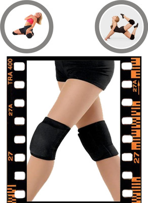 idka Natural NEW_S_KNEE SUPPORT Joint Pain, Gym & Exercise SL_--829 Knee Support(Black)