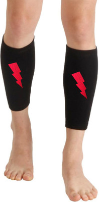 DreamPalace India calf brace calf support compression sleeve muscle brace leg brace Knee Support(Black)