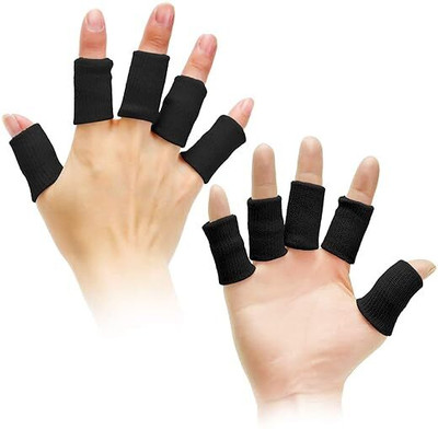 Gymisa 10 PCS Finger Sleeves Protectors Sport Finger Splints Thumb Brace Support Finger Support