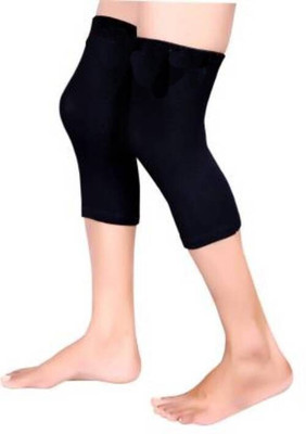 HEAREAL Unisex Knee Cap Brace for Arthritis Pain Relief, Ligament Injuries, Sports Knee Support(Black)