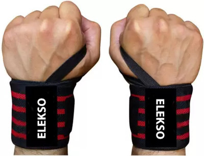 APAC Elekso multicolour Cotton Wrist Support Band With Thumb Loop for Gym Workouts Wrist Support(Multicolor)
