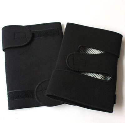 Anshi Magnetic Therapy Knee Hot Belt Self Heating Knee pad Support Belt Knee Support(Black)