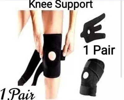 trendy store Knee Support(Men and Women) (Black)-28 Knee Support(Black)
