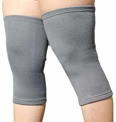 Clinic Care Knee Cap for Knee Support | Knee Brace for Long Lasting Pain Relief (Size-L) Knee Support(Grey)