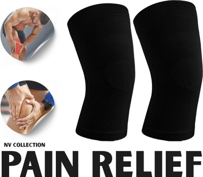 NV COLLECTION Orthopedic Knee Support for Natural Movement Knee Support(Black)