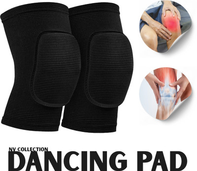 CTC CREATION Premium Layered Knee Pads for Shock Absorption Knee Support(Black)