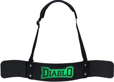 DIABLO Arm Blaster Padded Straps Heavy Duty Arm Support(Black)