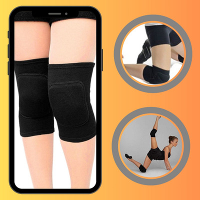 BALARKAA N-Dance Pad Crafted for Enhanced Knee Protection in Training(SLFK-73 Knee Support(Black)