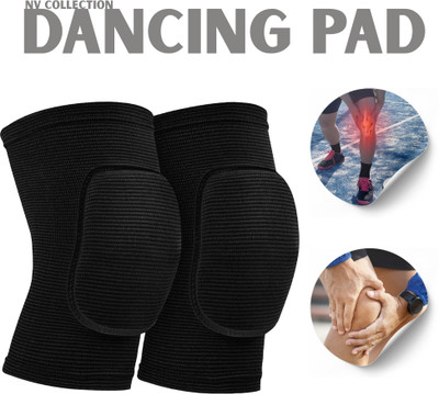 NV COLLECTION BalletEase Knee Pads providing shock absorption for floor-based choreography Knee Support(Black)