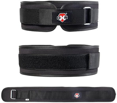 RXN Weightlifting Gym Belt, Eva Powerlifting Belt For Men & Women Weight Lifting Belt(Black)