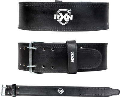 RXN Genuine leather Power Lifting Belt For Men & Women Back / Lumbar Support