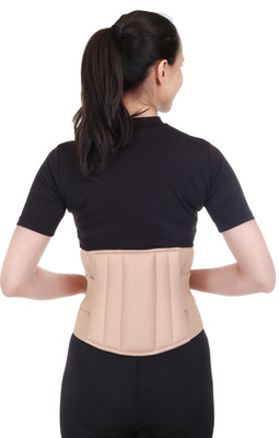 Mulkraj NEW-ABS-L.S belt Unisex Premium For Lower Back Support-36 Abdominal Belt(Beige)