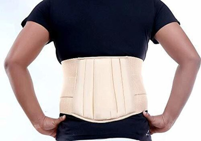 Mulkraj Ortho N-Lumbo sacral belt used for back pain for spinal injury LS belt-7 Back / Lumbar Support