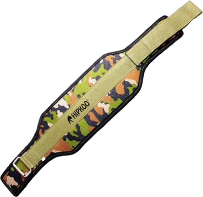 Hipkoo Sports Army Fitness Gym Belt (6 inches Wide) Abdominal Belt(Multicolor)