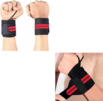 Kasese 73655 One Size Adjustable Wrist Band For Men Sports Pack of 2 Wrist Support(Multicolor)