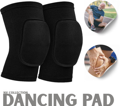 NV COLLECTION AeroFlex Knee Pads supporting fluid steps in contemporary dance patterns Knee Support(Black)