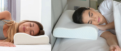 RUSHABH ENTERPRISE Memory Foam Alphanumeric Sleeping Pillow Pack of 1(White)