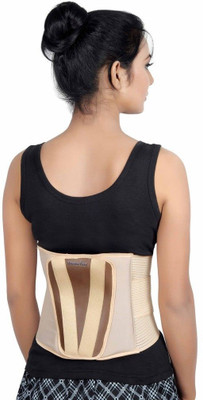 Wonder Care Lumbo Sacral Keeper Spinal Belt(2 tempered steel bars) Back / Lumbar Support(Beige)