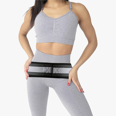 Fitness Scout Sacroiliac SI Joint Hip Brace, Lower Back Support ,Adjustable Pelvic Waist Belt Back / Lumbar Support
