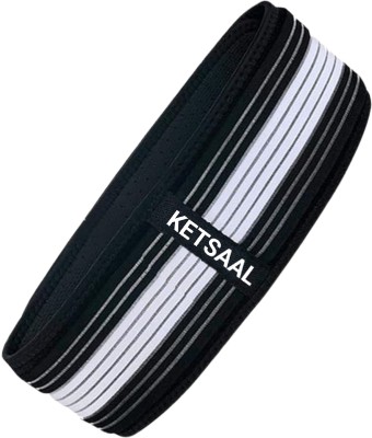 Ketsaal Sciatica Pain Relief Belt- Flexi Back Belt- Lower Back Support Brace Hip Support Back / Lumbar Support(White, Black)