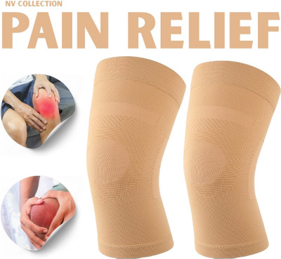 CTC CREATION Soft and Supportive Brown Knee Wrap Knee Support(Brown)