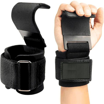 KVVTRADES Weight Lifting Hooks Hand Support