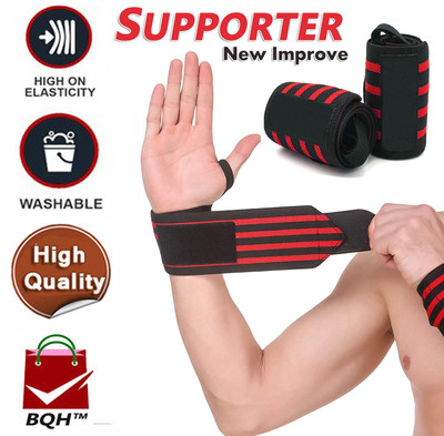 BQH Thumb Loop Strap Wrist for adult and Training for Men Gym Wrist Support Wrist Support(Multicolor)