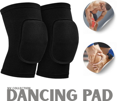 NV COLLECTION PlushLine Knee Pads providing lasting comfort for extended rehearsals Knee Support(Black)