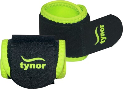 TYNOR Wrist Support (Neo), Black & Green, Universal, Pack of 2 Wrist Support