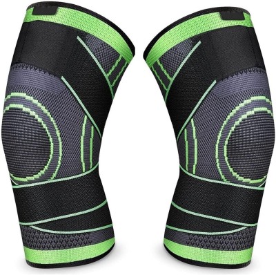 ShopiMoz Knee Support for Men and Women Durable Hinge for Better Support For Pain Relief Knee Support(Green)