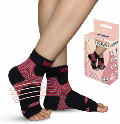 Sorgen Compression Ankle Sleeve, Arch Support, Foot & Ankle Swelling, Heel Pain Ankle Support