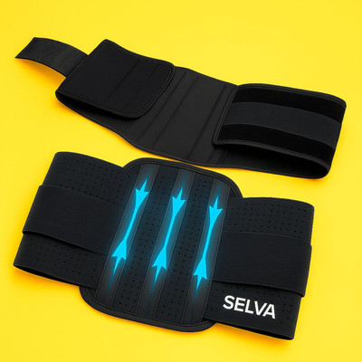 SELVA Classic LS Belt Pain Relief Back / Lumbar Support(Black)