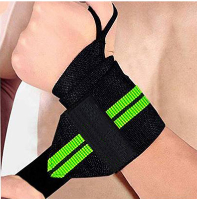 karanja Wrist Support Band/Wraps with Thumb Loop for Gym, Weight Lifting & Workout Wrist Support