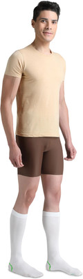 FLAMINGO Comfort Plus - Anti-Embolism Below Knee Stocking-Varicose Vein, Embolism Support Knee Support(White)