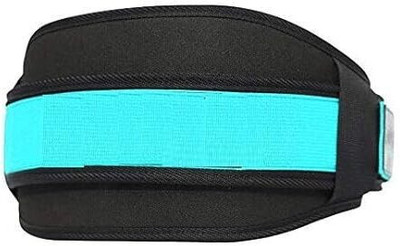 sachi sports Gym Belt for Men Weight Lifting - 5 Inch Wide Back Support Belt for Deadlift, Back / Lumbar Support(Blue)