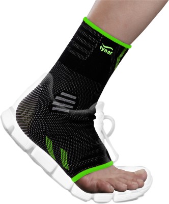 TYNOR Ankle Support Air Pro, Black & Green, Small, 1 Unit Ankle Support
