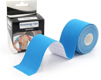 KDG TREADS Kinesiology Athletic Sports Lifting Tape Physical Therapy Equipment Knee Support Splints(Multicolor)