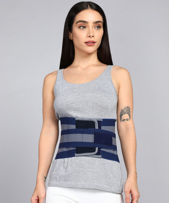 MICROSIDD Lumbo Sacral belt for 40-44 inches Back / Lumbar Support(Blue)