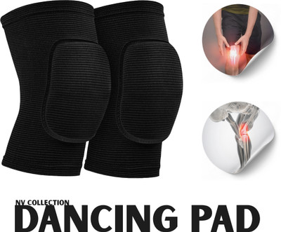 CTC CREATION Silken Glide Knee Pads with Balanced Support Knee Support(Black)