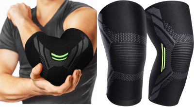 keycraze combo of elbow and knee better sports combo Elbow Support Elbow Support
