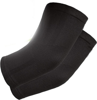 keycraze (1 pair) Elbow Brace Compression Support Tendonitis, Tennis Elbow Elbow Support(Black)