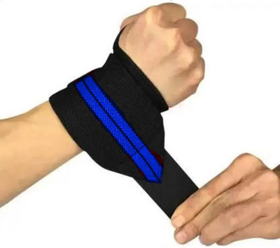 HRT Wrist Band Weight training Support | Power Grip Thumb Strap Band UNISEX Wrist Support