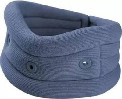 Ragvian Adjustable Cervical Collar For Neck Support (Soft Padded) (GREY) Neck Support(Grey)